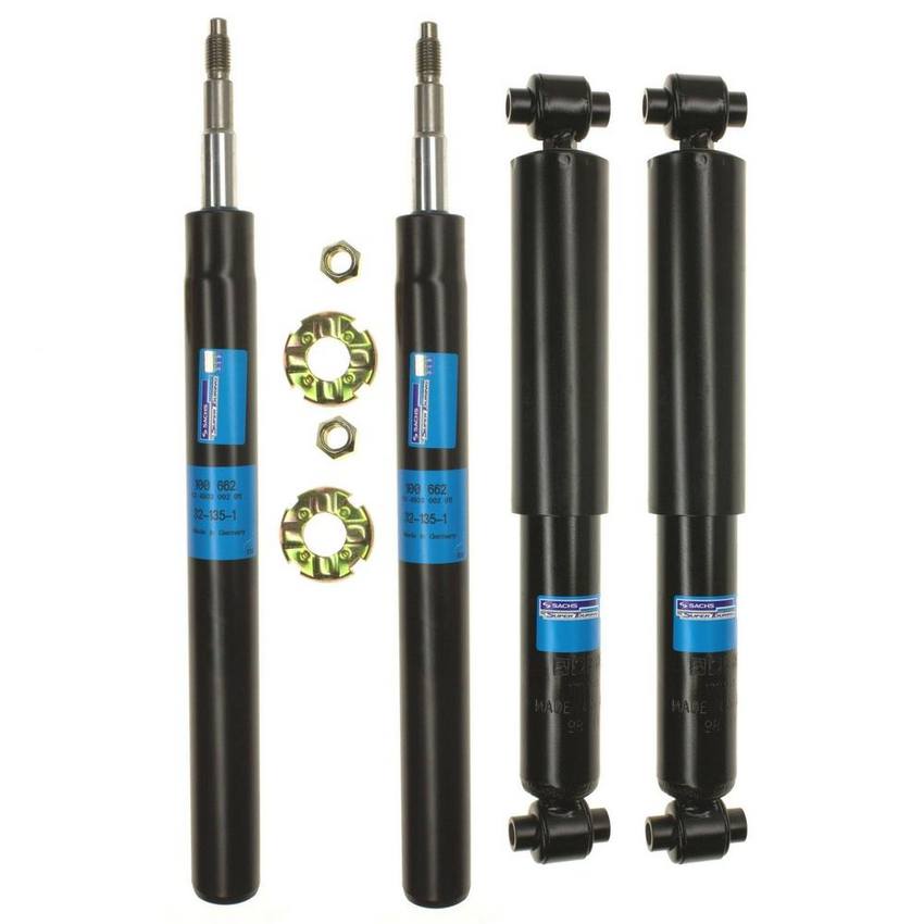 Volvo Suspension Strut and Shock Absorber Assembly Kit - Front and Rear 274215 - Sachs 4015311KIT